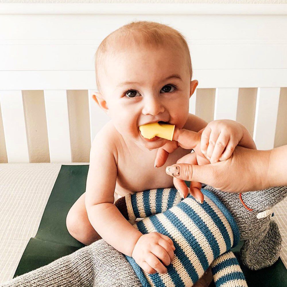 Dream baby silicone finger toothbrush deals